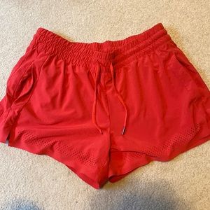 Athleta Size 10 Red Board Shorts